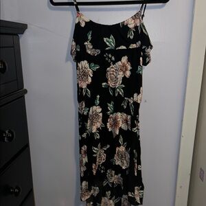 Floral Ruffle Dress